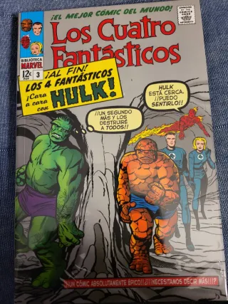 Comics LOS CUATRO FANTASTICOS, Biblioteca Marvel
