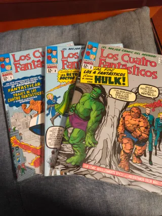 Comics LOS CUATRO FANTASTICOS, Biblioteca Marvel