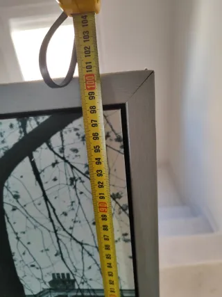 Cuadro Ámsterdam Urbano Rojo y Gris