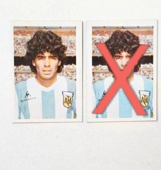 MARADONA ROOKIE MUNDIAL ESPAÑA 82 FHER