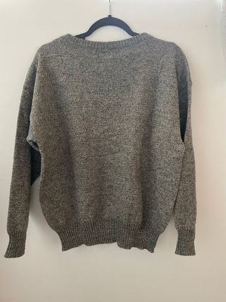 Jersey Adidas Vintage Gris Talla S