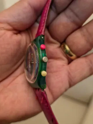 Swatch Grand Prix Cronografo Verde Multicolore