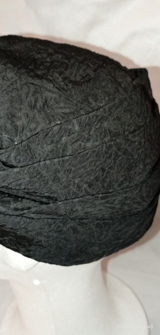 Antiguo sombrero negro