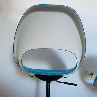 2 Sillas Oficina Ruedas IKEA Azul