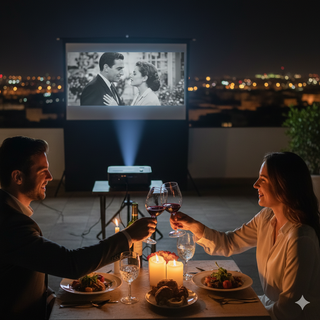 Alquiler Proyector HD + Sonido Cine en Casa