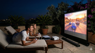 Alquiler Proyector HD + Sonido Cine en Casa