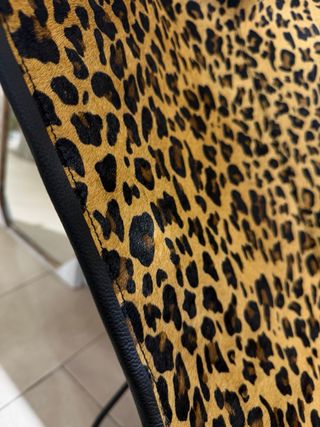 Silla Metal Leopardo