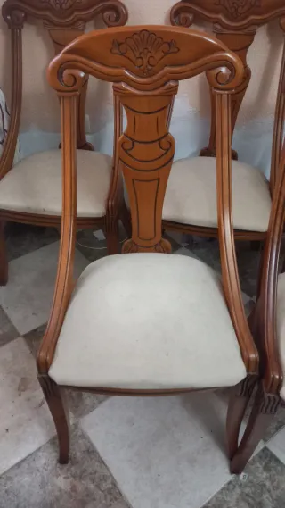 Mueble de salón de madera maciza