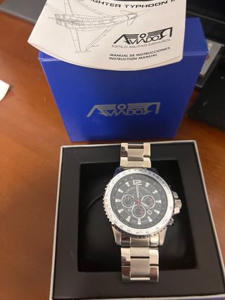 Reloj Aviador Eurofighter Nuevo