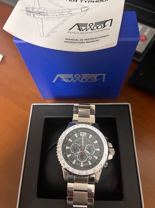 Reloj Aviador Eurofighter Nuevo