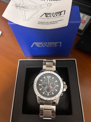 Reloj Aviador Eurofighter Nuevo