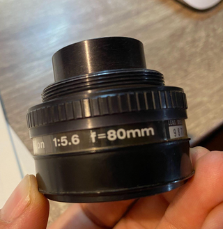 Objetivo Rodenstock 80mm f/5.6