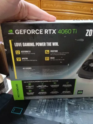 Tarjeta Gráfica NVIDIA GeForce RTX 4060 Ti