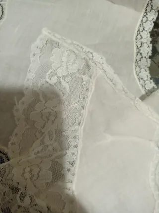 Mantellina pizzo donna per pettinarsi, vintage