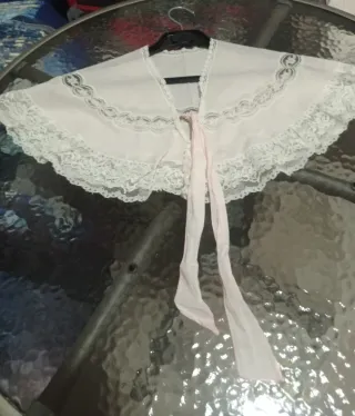 Mantellina pizzo donna per pettinarsi, vintage