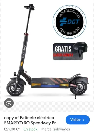 Patinete SMARTGIRO PRO - 50 km uso