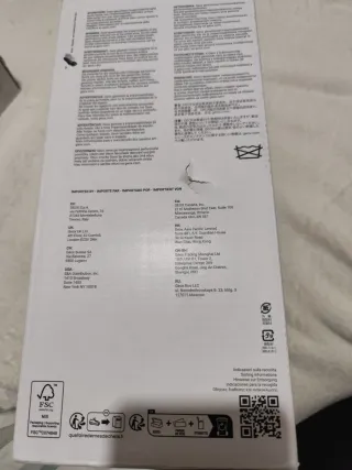 Manoletinas Geox Azul/Blanco Talla 37