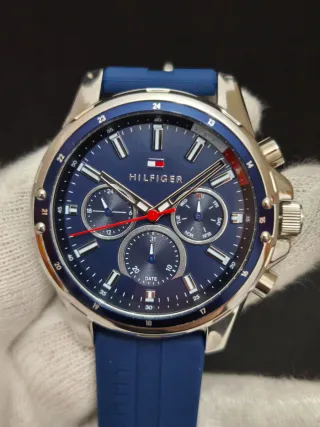 Reloj Tommy Hilfiger Multifunción Azul Hombre
