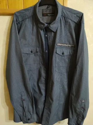 Camisas Hombre m/larga Talla XL (precio unidad)