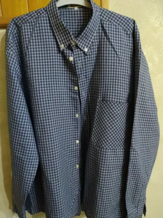 Camisas Hombre m/larga Talla XL (precio unidad)