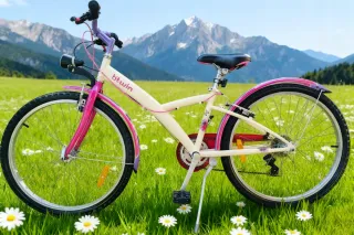 Citybike ragazza Btwin 24 pollici cambio Shimano