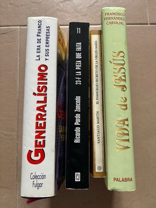 Libros a 10€ cada uno