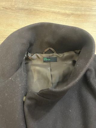 Cappotto Benetton marrone