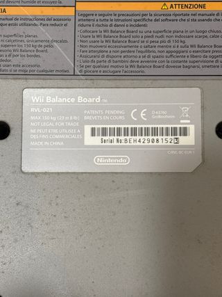 Tabla Wii Balance Board