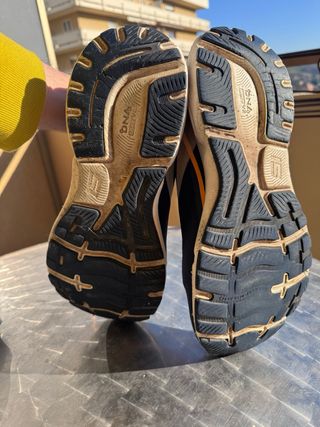 Scarpe running Brooks Ghost 15 blu/arancioni