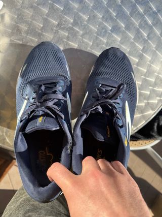 Scarpe running Brooks Ghost 15 blu/arancioni