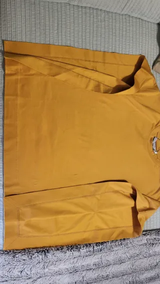 Camiseta Adolfo Dominguez Amarilla Talla XS