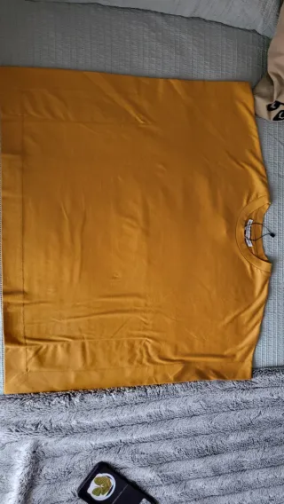 Camiseta Adolfo Dominguez Amarilla Talla XS