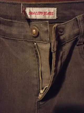 Jeans donna antracite della Swallow