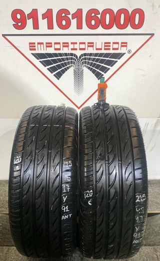 -215 45 17 Y PIRELLI RUEDA AL 90% VIDA UTIL