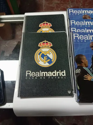 Lote 9 libretas Real Madrid Club de Fútbol