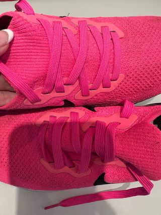 Zapatillas Nike Epic React Flyknit 2 Rosa Usadas