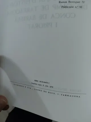 Ier Col·loqui d'Història del Camp de Tarragona,...