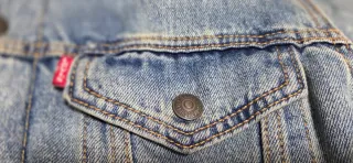 Chaqueta Levis Trucker Type 3 Sherpa , impecable