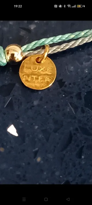 Pulsera Luxenter Plata Dorada y Verde