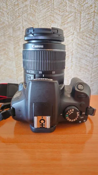 Cámara Canon 1300D + Bolso + Cargador