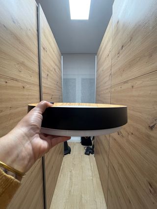 Plafón LED regulable con mando