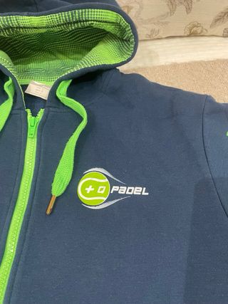 Sudadera Joma Hombre Azul y Verde