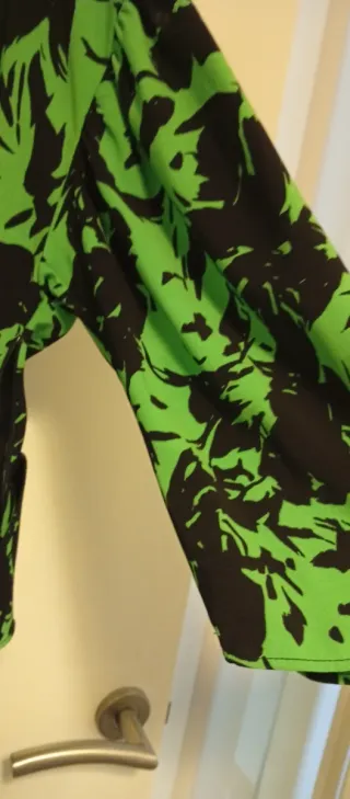 Vestido Sfera Verde y Negro