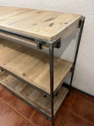 Estantería Madera Mango 3 Baldas SKLUM