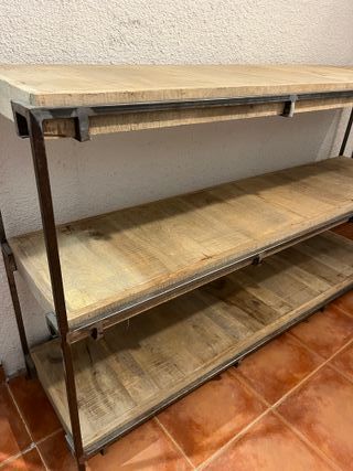 Estantería Madera Mango 3 Baldas SKLUM