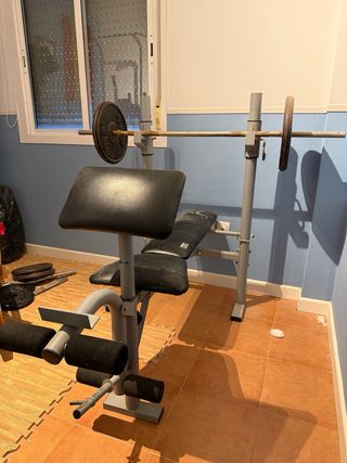 Equipo gimnasio casa