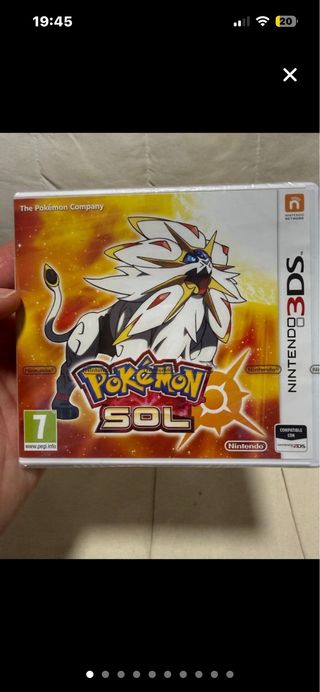 LOTE POKEMON SOL + LUNA NINTENDO 3DS PRECINTADO