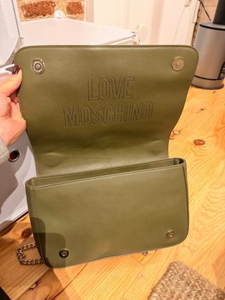 Bolso Moschino Verde Oliva