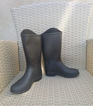 Botas de equitación Fouganza negras 30