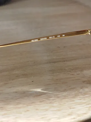 Gafas de sol Ray-Ban Aviator Marrón Dorado